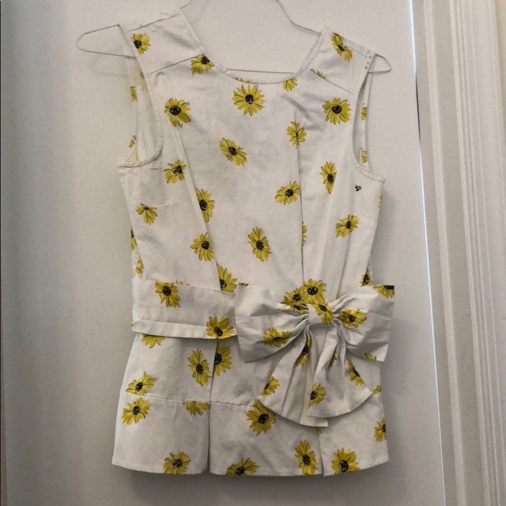 Kate Spade peplum tank
